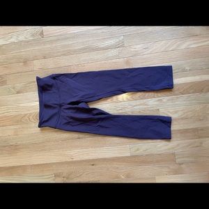 plum lululemon leggings size 2